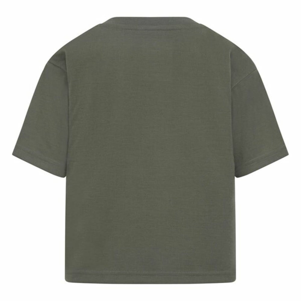 Child's Short Sleeve T-Shirt Converse Chuck Patch Boxy Olive
