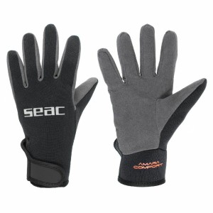 Taucherhandschuhe Seac Amara Comfort Schwarz
