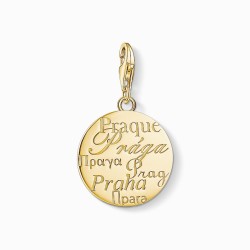 Perle de verre Femme Thomas Sabo IC12363-413-39 Doré 2 cm