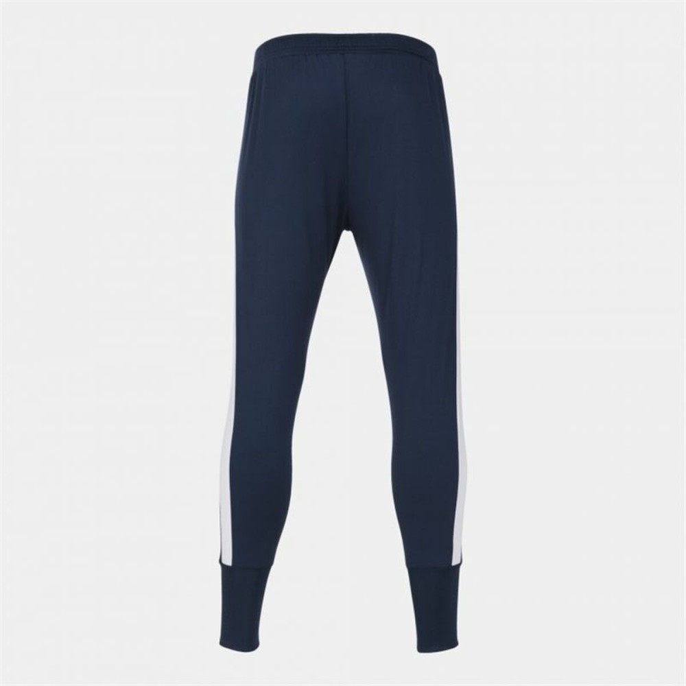 Pantalon de sport long Joma Sport Advance Blanc Blue marine Unisexe