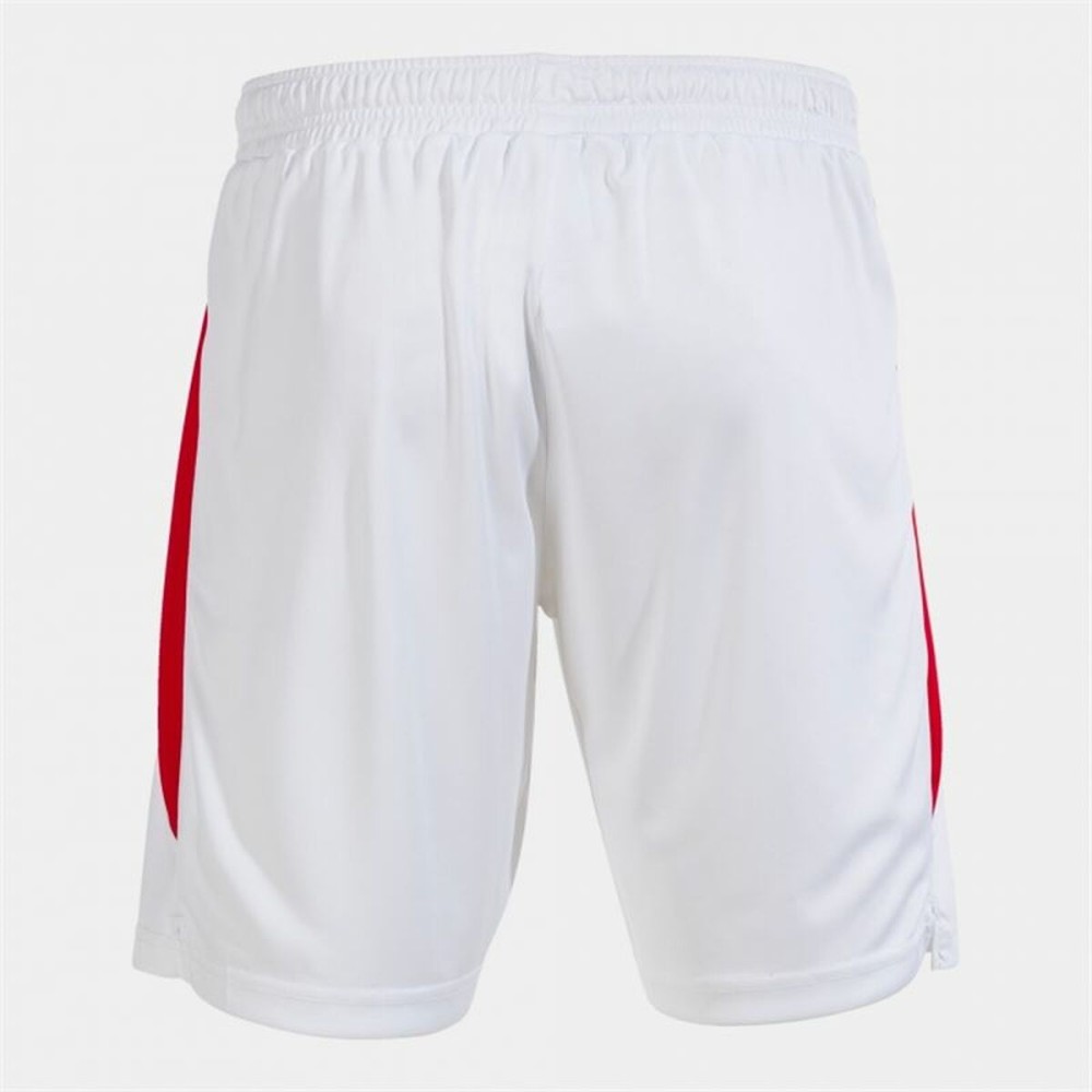 Short de Sport pour Enfants Joma Sport Glasgow Blanc Rouge