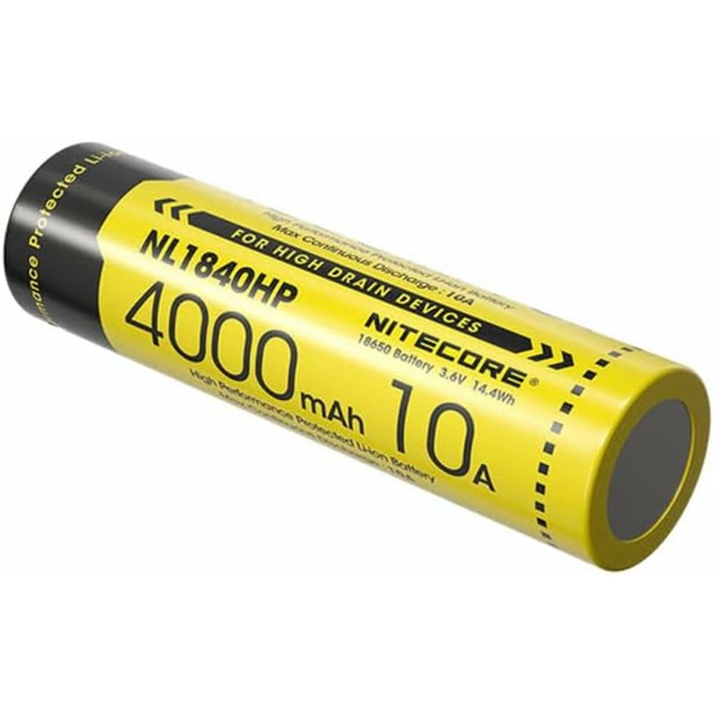 Rechargeable Batteries Nitecore NT-NL1840HP 4000 mAh 3,6 V 18650