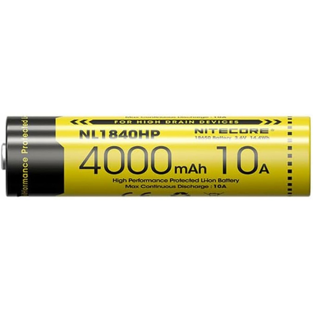 Rechargeable Batteries Nitecore NT-NL1840HP 4000 mAh 3,6 V 18650
