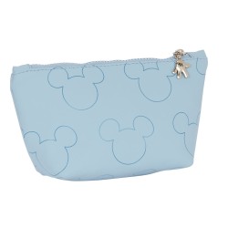 School Toilet Bag Mickey Mouse Clubhouse Teen Snow Blue Polyurethane 23 x 12 x 8 cm