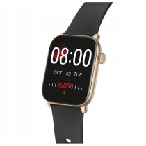 Montre intelligente Oromed ORO SMART FIT 6 Noir Doré 1,69"