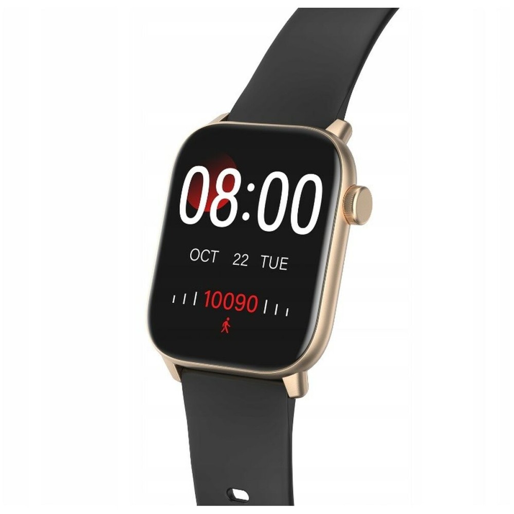 Montre intelligente Oromed ORO SMART FIT 6 Noir Doré 1,69"