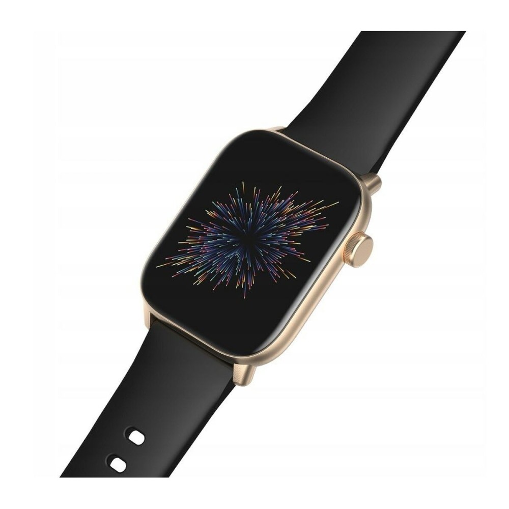 Montre intelligente Oromed ORO SMART FIT 6 Noir Doré 1,69"
