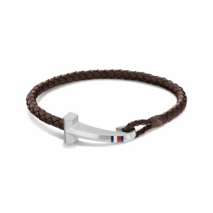 Herrenarmreif Tommy Hilfiger 2790276S Leder 20 cm