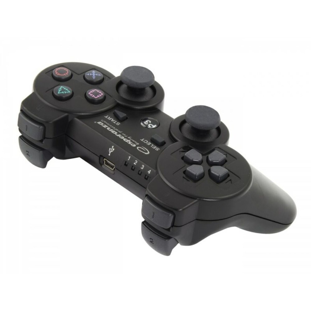 Commande Gaming Sans Fil Esperanza Marine GX700 Noir Bluetooth PlayStation 3