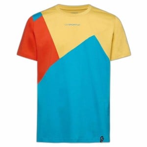 Kurzärmliges Sport T-Shirt La Sportiva Dude Indigo
