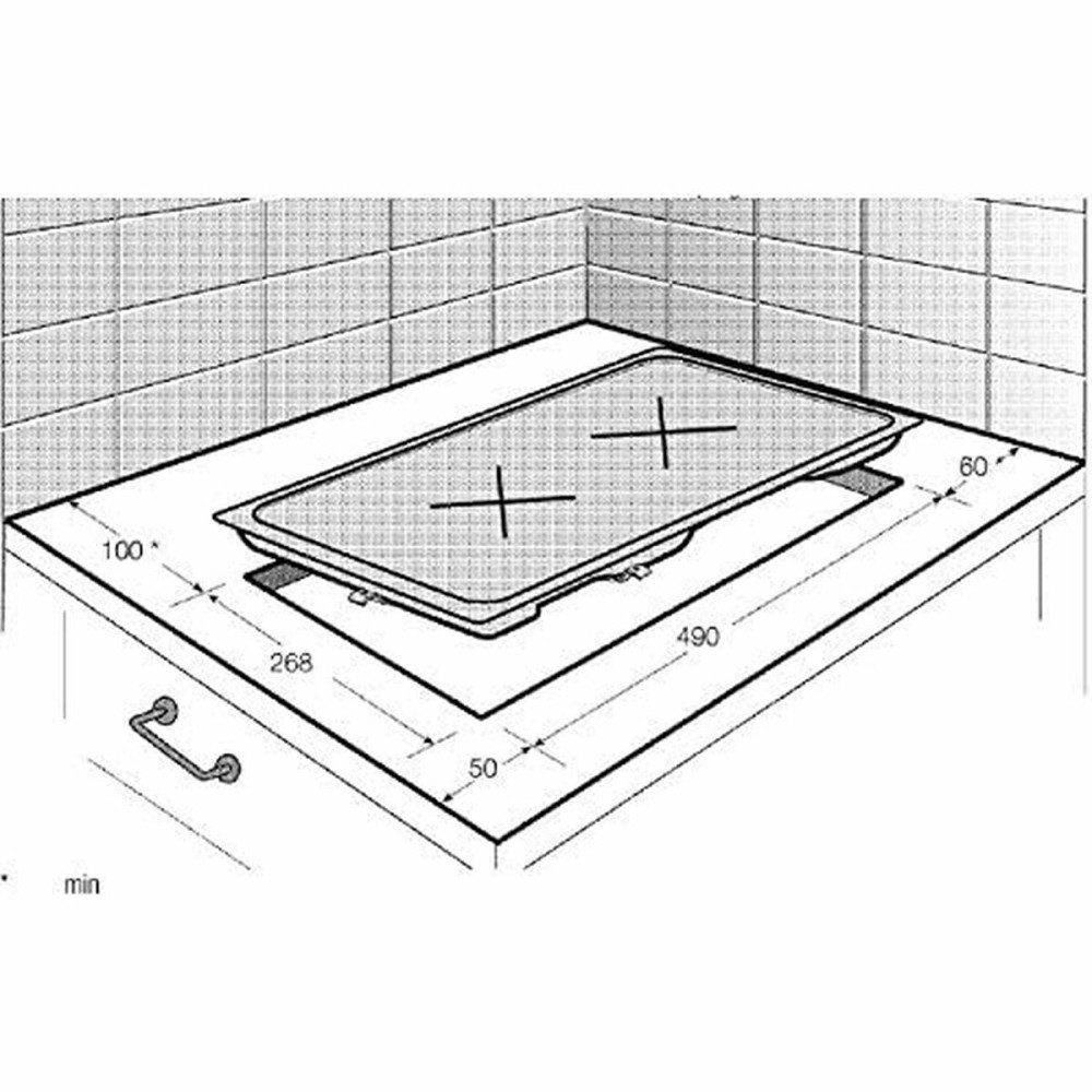 Glass-Ceramic Hob BEKO HDMC 32400 TX 3000 W