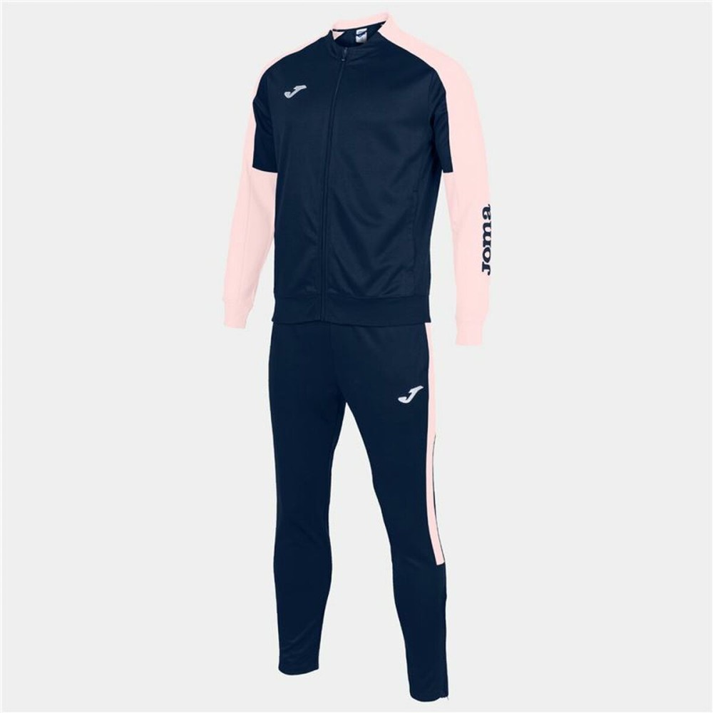 Tracksuit for Adults Joma Sport Eco Championship Navy Blue Children's Men
