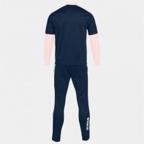Tracksuit for Adults Joma Sport Eco Championship Navy Blue Children's Men