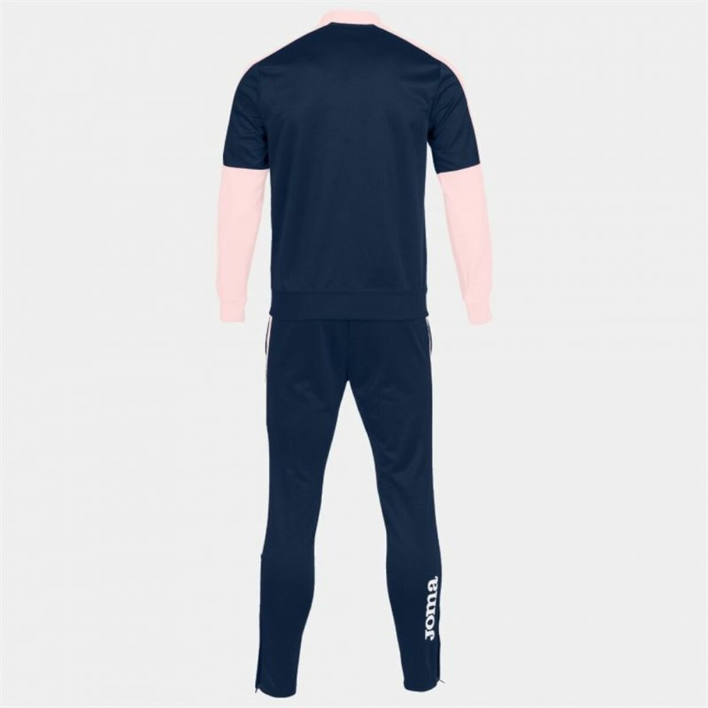 Tracksuit for Adults Joma Sport Eco Championship Navy Blue Children's Men