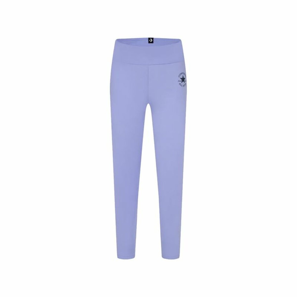 Sports Leggings for Children Converse Chuck Patch High Rise Blue