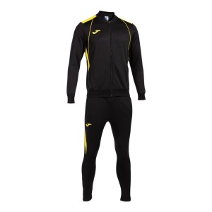 Kinder-Trainingsanzug Joma Sport Championship VII Schwarz 2 Stücke