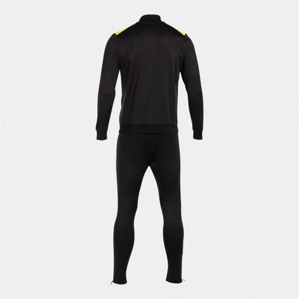 Children’s Tracksuit Joma Sport Championship VII Black 2 Pieces