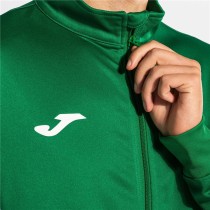 Tracksuit for Adults Joma Sport Danubio II Black Green Children's Men 2 Pieces