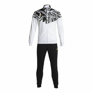 Tracksuit for Adults Joma Sport Lion II Black Children's Men 2 Pieces