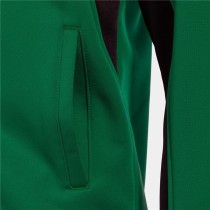 Tracksuit for Adults Joma Sport Derby Black Green Children's Men 2 Pieces