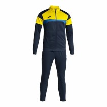 Jogginghose für Erwachsene Joma Sport Danubio III Gelb Marineblau Herren 2 Stücke