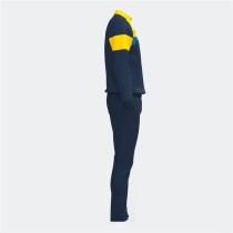 Jogginghose für Erwachsene Joma Sport Danubio III Gelb Marineblau Herren 2 Stücke
