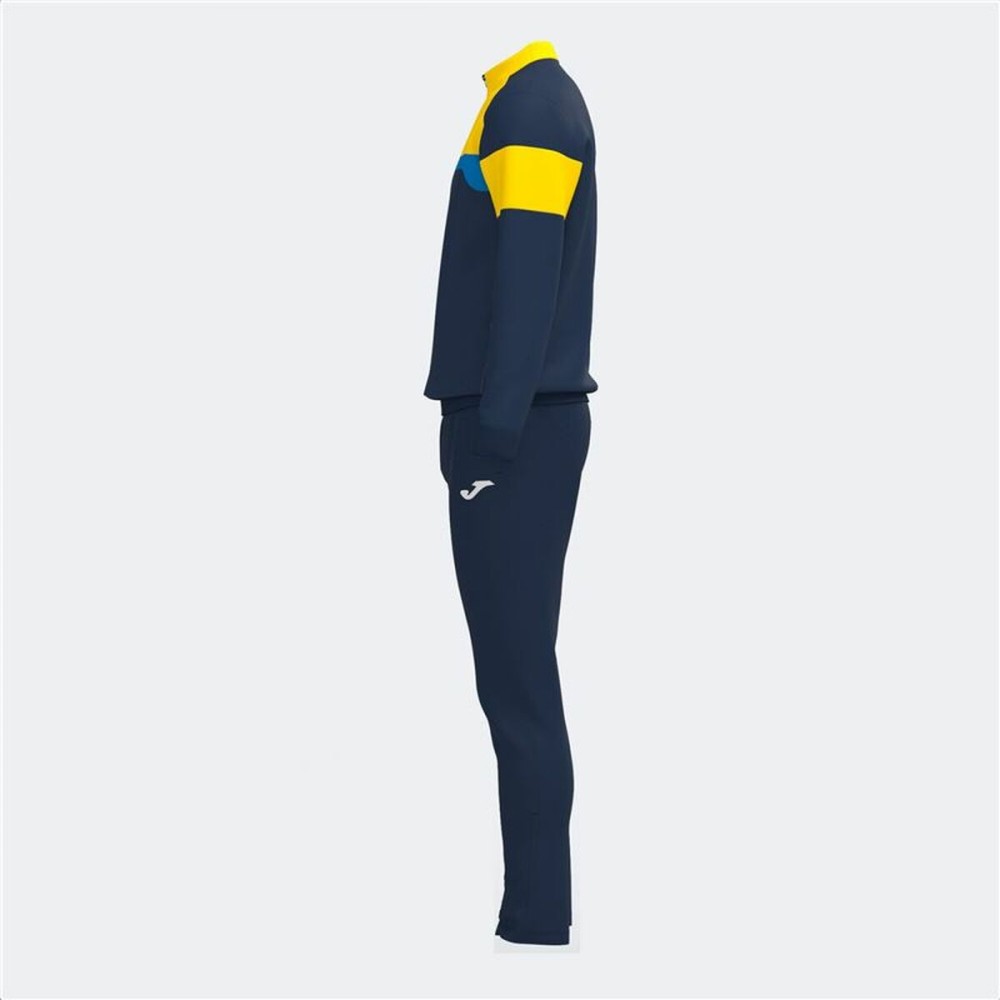Survêtement pour Adultes Joma Sport Danubio III Jaune Blue marine Homme 2 Pièces