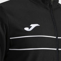 Tracksuit for Adults Joma Sport Victory Black Children's Men 2 Pieces