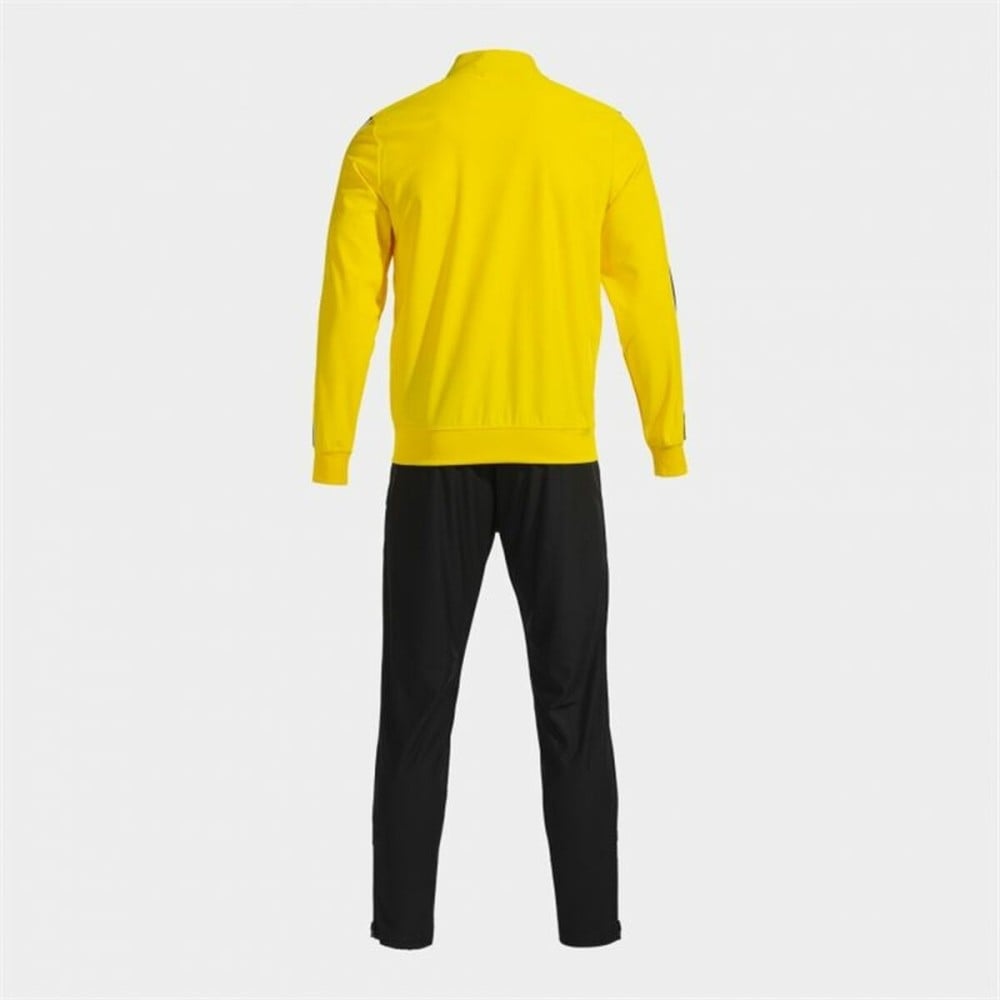 Jogginghose für Erwachsene Joma Sport Victory Gelb Schwarz Für Kinder Herren 2 Stücke