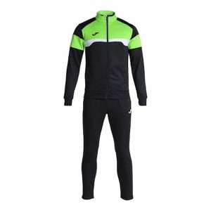 Children’s Tracksuit Joma Sport Danubio III Black Green 2 Pieces