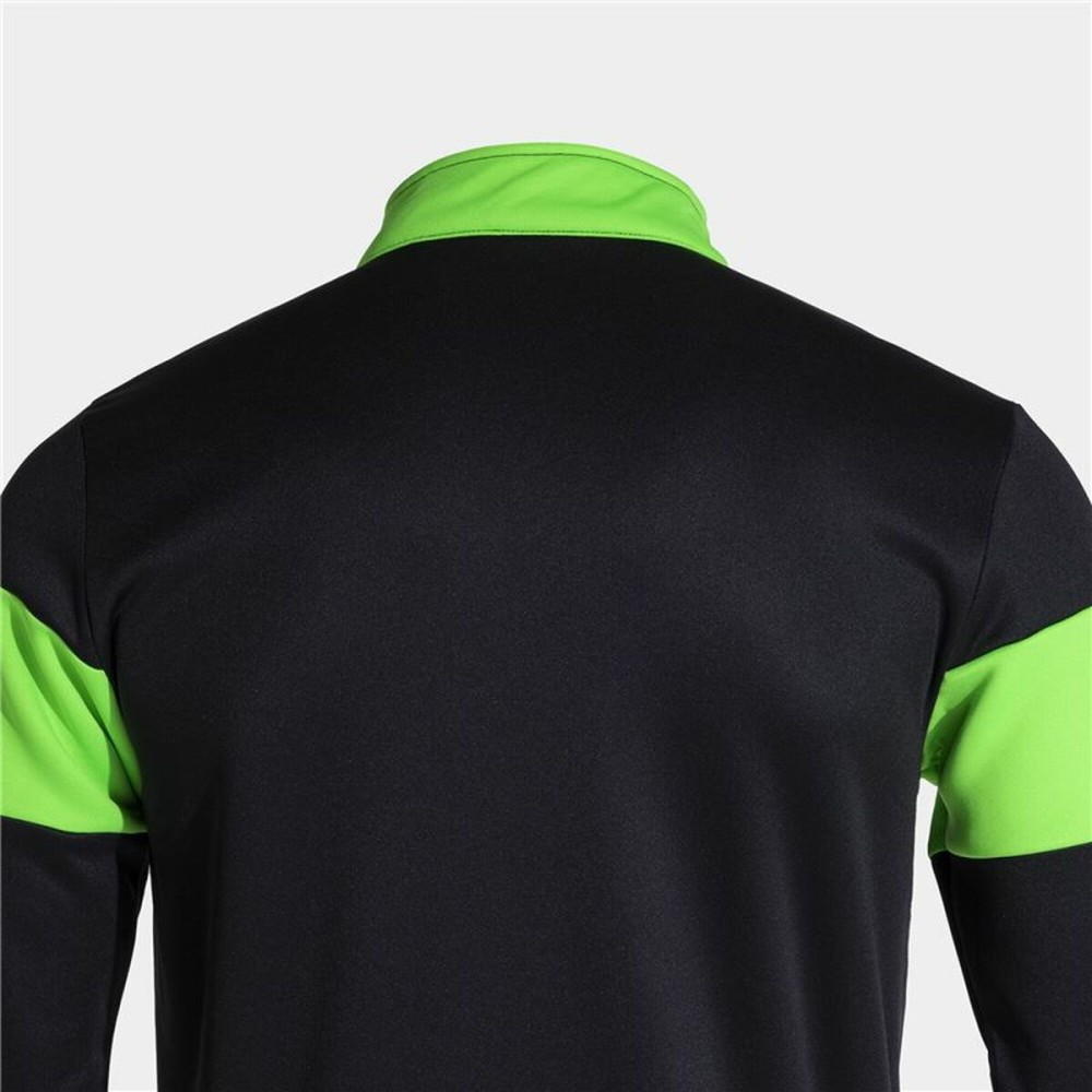 Children’s Tracksuit Joma Sport Danubio III Black Green 2 Pieces