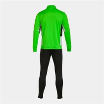 Tracksuit for Adults Joma Sport Danubio II Green Children's Men 2 Pieces