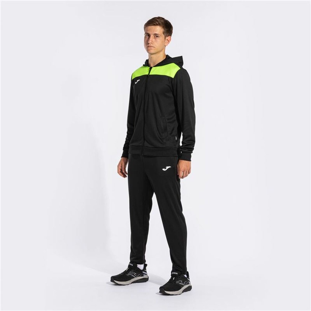 Children’s Tracksuit Joma Sport PhoenIX II Black 2 Pieces