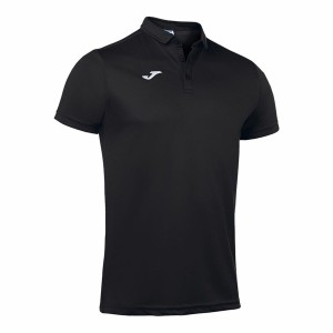 Men’s Short Sleeve Polo Shirt Joma Sport Hobby Black
