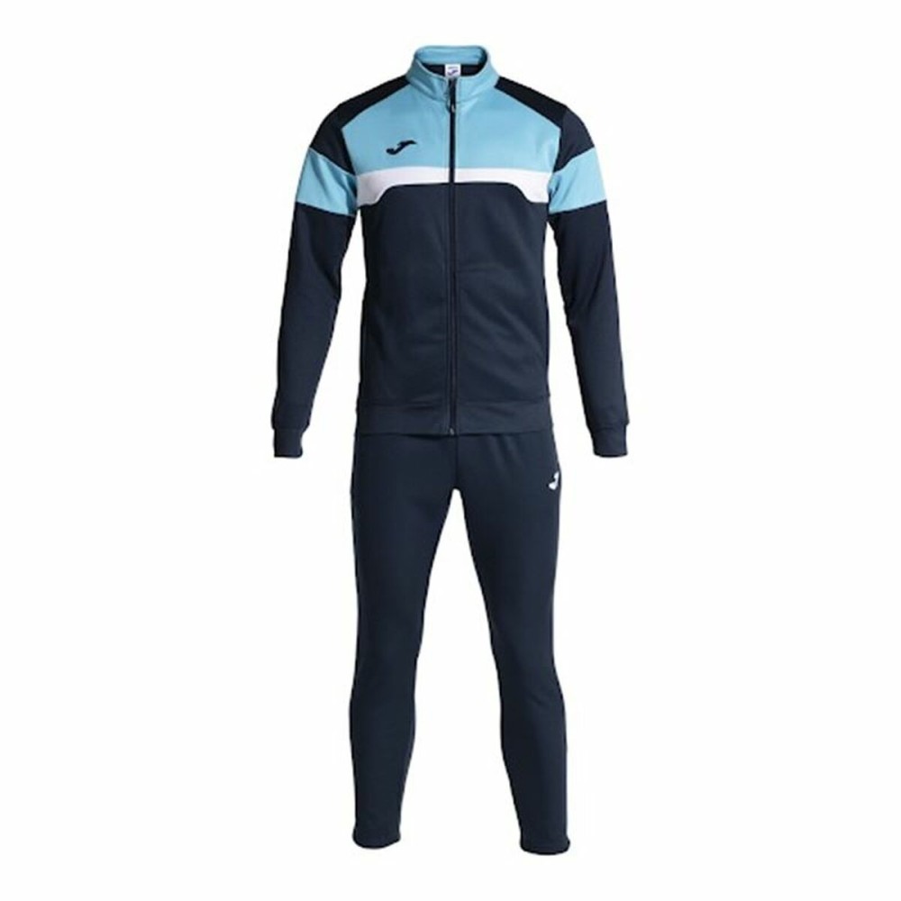Tracksuit for Adults Joma Sport Danubio III Navy Blue Men