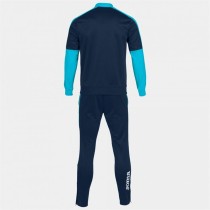 Tracksuit for Adults Joma Sport Eco Championship Navy Blue Children's Men 2 Pieces
