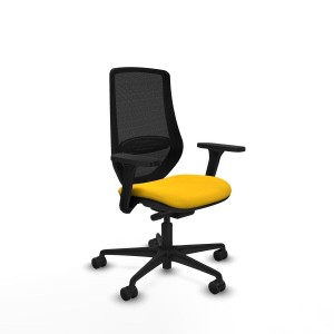 Office Chair Piqueras y Crespo D036N0W Yellow