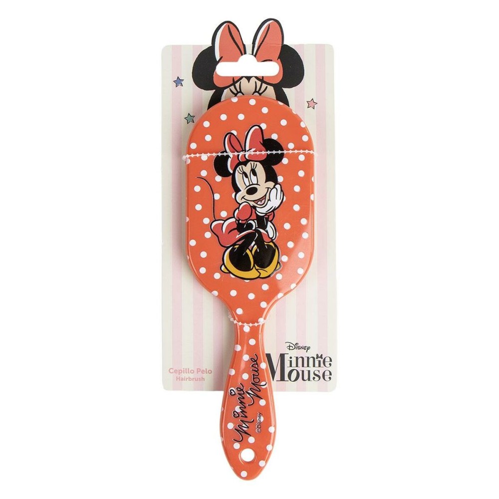 Brosse Démêlante Minnie Mouse Rouge 100 % ABS