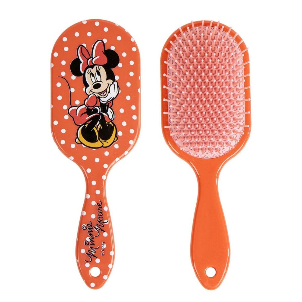 Brosse Démêlante Minnie Mouse Rouge 100 % ABS