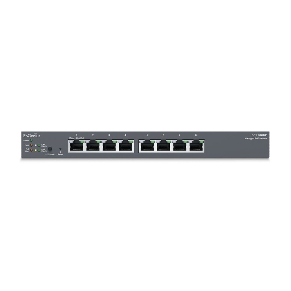 Switch EnGenius ECS1008P Noir