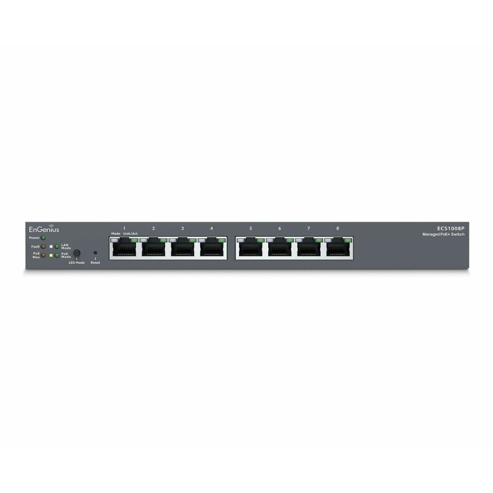 Switch EnGenius ECS1008P Noir