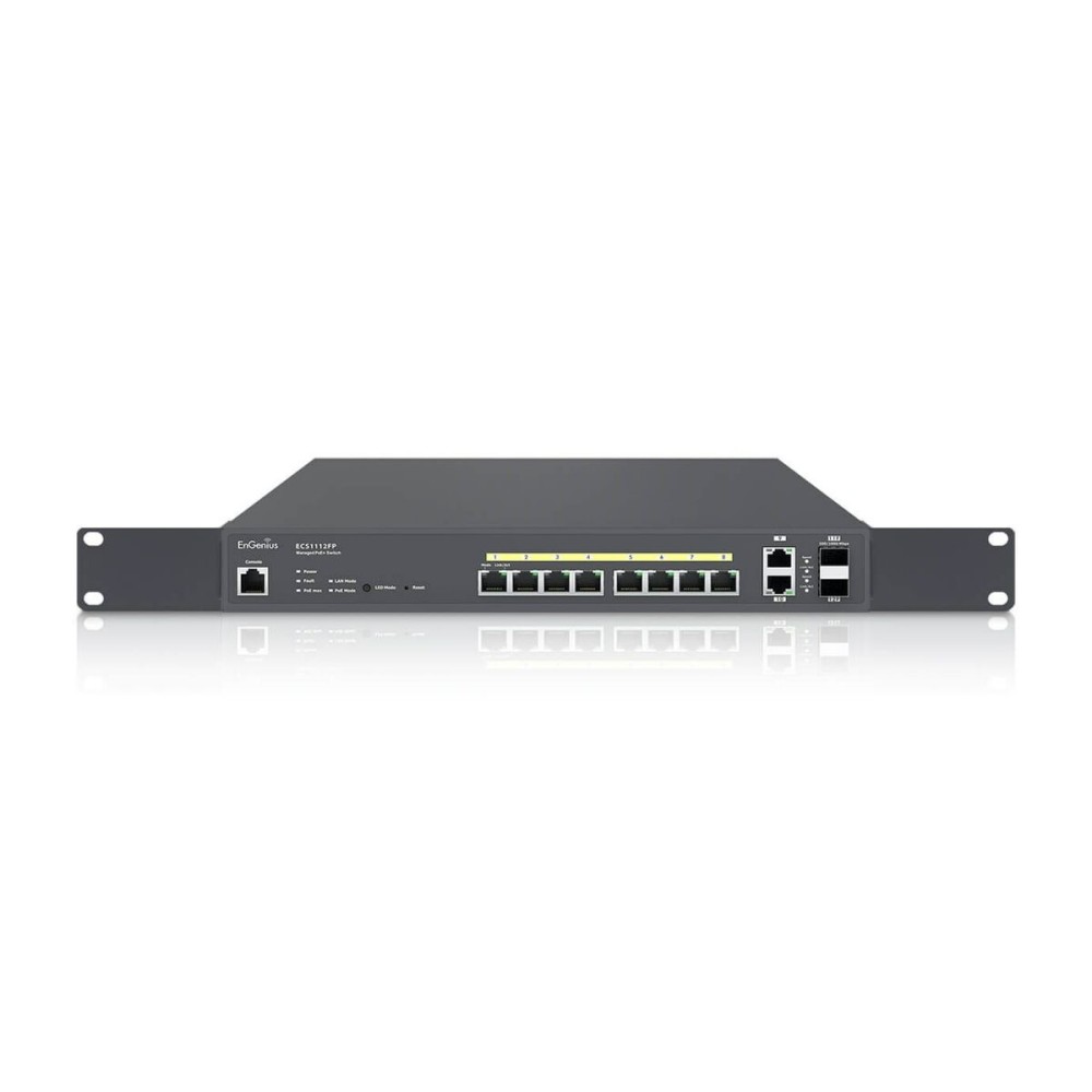 Switch EnGenius ECS1112FP Noir