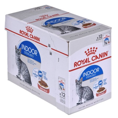 Aliments pour chat Royal Canin Indoor Sterilized Viande 12 x 85 g