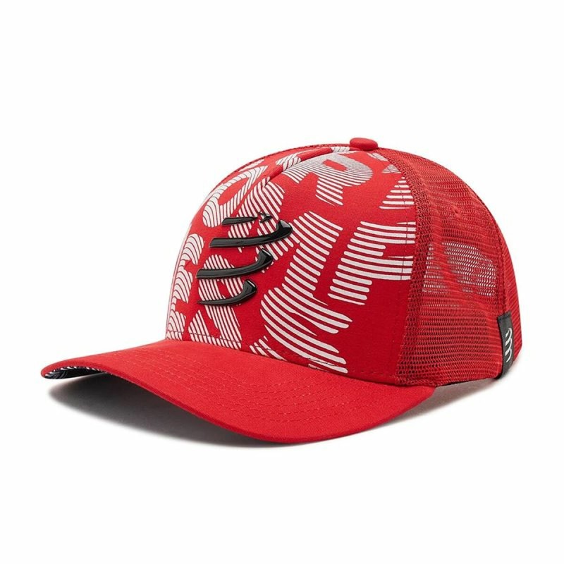 Casquette de Sport Compressport CU00008B-303 Rouge Taille unique