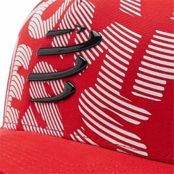 Casquette de Sport Compressport CU00008B-303 Rouge Taille unique