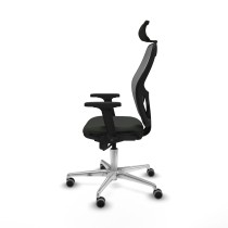 Office Chair with Headrest Piqueras y Crespo 2D086G2 Black