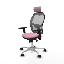 Office Chair with Headrest Piqueras y Crespo 3D086N2 Pink