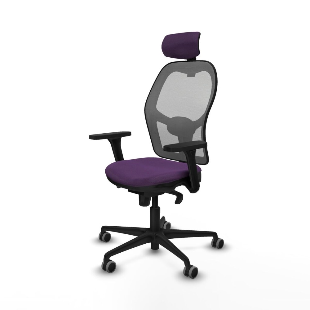 Office Chair with Headrest Piqueras y Crespo 3D036G2 Purple