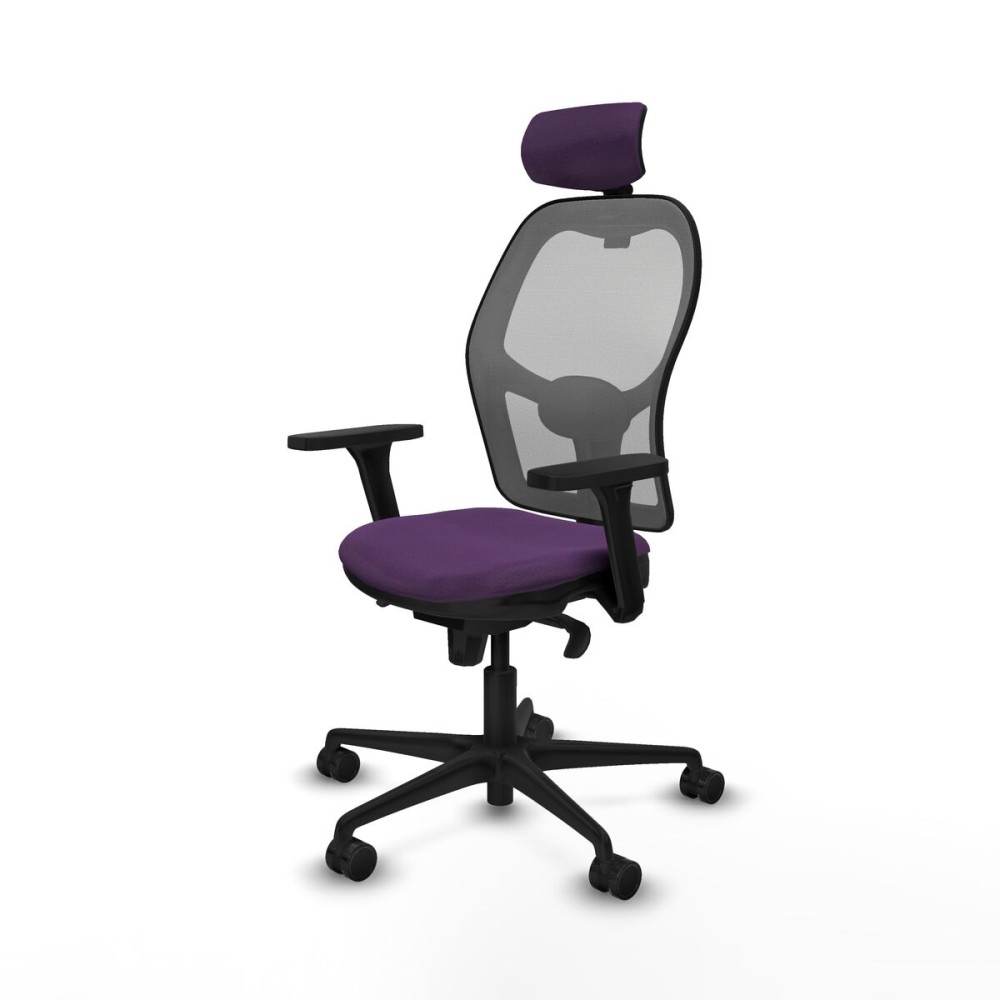 Office Chair with Headrest Piqueras y Crespo 3D036N2 Purple