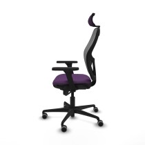 Office Chair with Headrest Piqueras y Crespo 3D036G2 Purple